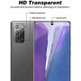 [4 Pack] TOCOL for Samsung Galaxy Note 20 [2 Pack] TPU Screen Protector and [2 Pack] Tempered Glass Camera Lens Protector HD Clear Bubble Free Case Friendly