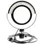 Laerion Camera Light Practical USB Interface Brightness Adjustable Fill Light Beauty lamp Selfie Ring Light On-Camera Video Lights Compatible with Phones and Cameras 6.3&quot(16cm)