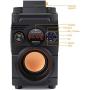 Portable Bluetooth Speaker with Subwoofer, 20W Rich Bass Wireless Stereo Outdoor/Indoor Speakers Support Remote Control FM Radio TF Card LCD Display for Home Party Smartphone Computer PC