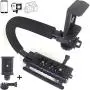 DSLR Stabilizer Handheld Video Action Stabilizing Handle Grip C Shape Professional Vlogging for Smart Phones GoPro Canon Nikon Sony Panasonic Pentax Olympus Camera Camcorder (Pack of 1) DSLR Stabilizer Handheld Video Action Stabilizing Handle Grip C Shape Professional Vlogging for Smart Phones GoPro Canon Nikon Sony Panasonic Pentax Olympus Camera Camcorder (Pack of 1)