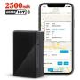 GPS Tracker for Vehicles, 2500mAh IoT Real-time GPS Tracking Device for Car NB-IoT Cat-M 4G Small Hidden GPS Locator for Vehicle, Car, Personal, Valuable - with Global SIM Card - 30-Days