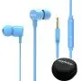 Joymiso Tangle Free Earbuds for Kids Women Small Ears with Case, Comfortable Lightweight in Ear Headphones, Flat Cable Ear Buds Wired Earphones with Mic and Volume Control for Cell Phone Laptop (Blue) Joymiso Tangle Free Earbuds for Kids Women Small Ears with Case, Comfortable Lightweight in Ear Headphones, Flat Cable Ear Buds Wired Earphones with Mic and Volume Control for Cell Phone Laptop (Blue)