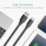 USB C Charger, Anker Powerline USB C to USB 3.0 Cable (10ft) with 56k Ohm Pull-up Resistor for Samsung Galaxy Note 8, S8, S8+, S9, S10, Oculus Quest, Sony XZ, LG V20 G5 G6, HTC 10 and More USB C Charger, Anker Powerline USB C to USB 3.0 Cable (10ft) with 56k Ohm Pull-up Resistor for Samsung Galaxy Note 8, S8, S8+, S9, S10, Oculus Quest, Sony XZ, LG V20 G5 G6, HTC 10 and More