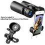 SMIZZE Universal Quick Aligned Smartphone Adapter - Cell Phone Mount - Compatible with Monocular Binocular Bird Spotting Rifle Scopes Digiscoping 38-43mm - Easy Snapshots SMIZZE Universal Quick Aligned Smartphone Adapter - Cell Phone Mount - Compatible with Monocular Binocular Bird Spotting Rifle Scopes Digiscoping 38-43mm - Easy Snapshots