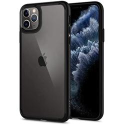 Spigen Ultra Hybrid Designed for Apple iPhone 11 Pro Max Case (2019) - Matte Black