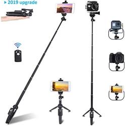 Selfie Stick, Professional Selfie Stick Tripod, 40-inch Extendable Selfie Stick with Wireless Remote and Tripod Stand for iPhone 6 7 8 X Plus,Samsung Galaxy Note 9/S9/Huawei/Honor and More