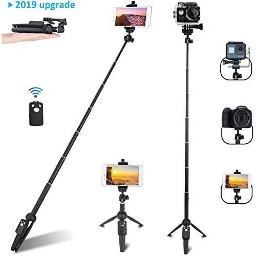 Selfie Stick, Professional Selfie Stick Tripod, 40-inch Extendable Selfie Stick with Wireless Remote and Tripod Stand for iPhone 6 7 8 X Plus,Samsung Galaxy Note 9/S9/Huawei/Honor and More