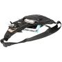 Vanlison Large Sling Bag Crossbody Shoulder Chest Back Pack Anti Theft Travel Bags Daypack Black