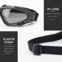 Vingsong Motorcycle Goggles Cycling Glasses CS Tactical Safety Goggles, Windproof Anti-Dust Outdoor Sports UV400 Protective Goggles Sunglasses Vingsong Motorcycle Goggles Cycling Glasses CS Tactical Safety Goggles, Windproof Anti-Dust Outdoor Sports UV400 Protective Goggles Sunglasses