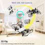 Foldable Mini Drone for Kids and Adults, HALOFUNO RC Quadcopter for Beginner Indoor, Altitude Hold Mode, One Key Take Off/Landing, APP Control