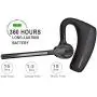 Bluetooth Headset CVC8.0 Dual Mic Noise Cancellation Wireless Bluetooth Earpiece 5.0, 360 Hours Standby Hands-Free Earphones for iPhone Android Cell Phones Driver Trucker Business Bluetooth Headset CVC8.0 Dual Mic Noise Cancellation Wireless Bluetooth Earpiece 5.0, 360 Hours Standby Hands-Free Earphones for iPhone Android Cell Phones Driver Trucker Business