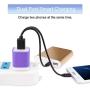 USB Wall Charger,Charging Block 3-Pack 2.1A Dual Port USB Wall Charging Plug Head Travel Charger Cube Compatible for iPhone 11,Xs,XR,Xs Max,X,8 7 6 Plus,Samsung Galaxy,LG,Moto,Google,Android Phone