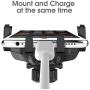 iKross Touch-Lock Universal CD Insert Slot Smartphone Cradle Mount Stand Phone Holder for iPhone X, 8 Plus, 8 iPhone 7, 7 Plus, Samsung Galaxy Note 8, Galaxy S8, S8+ and More