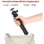 Naohiro Phone Tripod, Portable and Flexible Phone Tripod Stand with Wireless Remote and Phone Holder, Tripod for iPhone/Android Smartphone/Camera/Sports Camera
