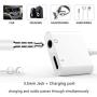 [Apple MFi Certified] iPhone Dongle Headphone Adapter, Lightning to 3.5mm Headphone Jack Adapter Audio AUX Connector Charger Cable Earphone Splitter for iPhone 7/8/X/XR/XS/11/11 Pro Support All iOS