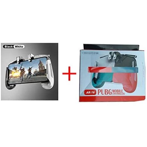 PNGTSUN Mobile Phone Controller Mobile Phone Universal Game Joystick Game Trigger Button Gamepad (Color : Option 2)