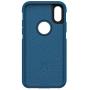 OtterBox COMMUTER SERIES Case for iPhone Xs & iPhone X - Retail Packaging - BESPOKE WAY (BLAZER BLUE/STORMY SEAS BLUE)