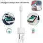 3.5mm Jack for iPhone Headphone Adapter Dongle 2 in 1 Car Charger AUX Cord Converter Splitter Charge & Audio Cables for iPhone 7/7 Plus/8/X/10/11/XR/XS/XS Max Earphone Adaptor Support iOS Systems 3.5mm Jack for iPhone Headphone Adapter Dongle 2 in 1 Car Charger AUX Cord Converter Splitter Charge & Audio Cables for iPhone 7/7 Plus/8/X/10/11/XR/XS/XS Max Earphone Adaptor Support iOS Systems