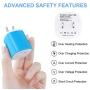 Single Port Wall Charger with USB Cord for Android Phone Compatible for Samsung Galaxy S7/S6 Edge /A10/J7 Prime / J7 v /J7 Sky Pro, Moto E6/E5 Plus/E5 Play/G5S Plus/E4/X/G, LG K10/K20/K30/V10/G3/G2/Q6