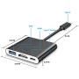 Update Version FastSnail Mini Dock HDMI Hub Adapter for Nintendo Switch, HDMI Type C Converter Cable for Switch