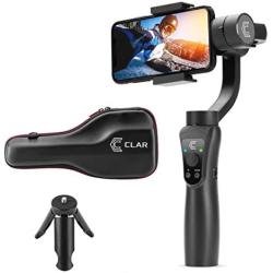 CLAR 3-Axis Handheld Gimbal Stabilizer for Smartphones and Action Cam