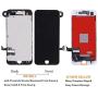 Keytas Compatible with iPhone 7 Plus Screen Replacement Kit Black 5.5" LCD for iPhone 7 Plus 3D Touch Screen Digitizer Full Assembly with Front Camera+ Earpiece+ Tools Kit+ Screen Protector (Black)