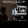 GVM 560 LED Video Light, Dimmable Bi-Color, Photography Lighting with APP Control, Video Lighting Kit for YouTube Outdoor Studio, 2 Packs Led Panel Light, 2300K-6800K, CRI 97+ GVM 560 LED Video Light, Dimmable Bi-Color, Photography Lighting with APP Control, Video Lighting Kit for YouTube Outdoor Studio, 2 Packs Led Panel Light, 2300K-6800K, CRI 97+