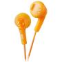 JVC HAF160D Gumy Ear Bud Headphone Orange