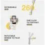 ZHIYUN Smooth X Gimbal Stabilizer for Smartphone, iPhone Selfie Stick Tripod, Foldable Handheld iPhone Gimbal, Video Recording, Bluetooth Remote, Face Tracking, Gesture & Zoom [w/Tripod & Case] White