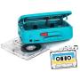 Byron Statics Cassette Player FM Am Radio Walkman Portable Cassette Converter Automatic Stop System Protect Cassette Tape Mic Recorder 2 AA Battery or USB Power Supply Belt clip with Headphone, Teal