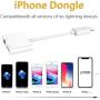Headphone Adapter for iPhone 11 pro 3.5mm Jack Car Charger AUX Converter Splitter Charge & Audio Adapters Cables 2 in 1 for iPhone 11/11 Pro/8/8Plus/7/7Plus/X/10/Xs/Xs Max Dongle Earphone Adaptor