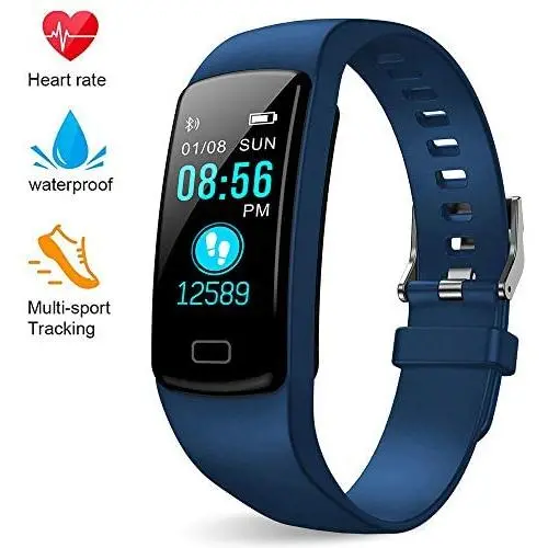 Deyawe Fitness Tracker,Colorful Screen Activity Tracker with Heart Rate Monitor,Waterproof Pedometer Watch, Sleep Monitor, Stopwatch,Step Counter for Kids Women Men【2019 Version】 Deyawe Fitness Tracker,Colorful Screen Activity Tracker with Heart Rate Monitor,Waterproof Pedometer Watch, Sleep Monitor, Stopwatch,Step Counter for Kids Women Men【2019 Version】