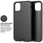 tech21 Studio Colour Mobile Phone Case - Compatible with iPhone 11 - Slim Profile with Anti-Microbial Properties and Drop Protection, Black tech21 Studio Colour Mobile Phone Case - Compatible with iPhone 11 - Slim Profile with Anti-Microbial Properties and Drop Protection, Black