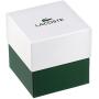 Lacoste Mens Moon Quartz Watch with Stainless-Steel Strap, Silver, 20 (Model: 2010900)