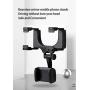 Kokuji Car Rearview Mirror Mobile Phone Stands Navigation Bracket Adjustable Telescopic Mobile Phone Holder snap-on Mobile Phone Holder Multi-Function Model Universal