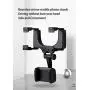 Kokuji Car Rearview Mirror Mobile Phone Stands Navigation Bracket Adjustable Telescopic Mobile Phone Holder snap-on Mobile Phone Holder Multi-Function Model Universal