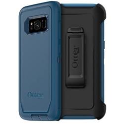 Otterbox Defender Series Screenless Edition for Samsung Galaxy s8 - Frustration Free Packaging - Bespoke Way (Blazer Blue/Stormy Seas Blue)