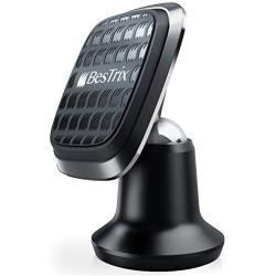BESTRIX Magnetic Phone Car Holder | Universal Magnetic Phone Mount for Car Dashboard Compatible iPhone 11 11Pro Xr Xs XS MAX X 8 8Plus 7 Galaxy Note S7 8 9 10 & All Smartphones up to 6.5"