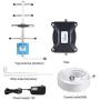 AT&T Cell Phone Signal Booster 4G LTE AT&T T-Mobile Cell Phone Booster 700mhz Band 12/17 Cell Booster Home ATT Cricket Cell Signal Booster Mobile Signal Amplifier Yagi Antenna Kit Boost 4G Data/Call