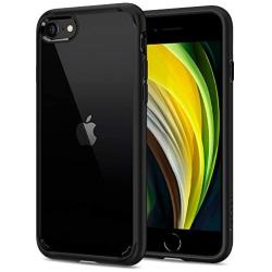 Spigen Ultra Hybrid [2nd Generation] Designed for Apple iPhone SE 2020 Case/Designed for iPhone 8 Case (2017) / Designed for iPhone 7 Case (2016) - Black