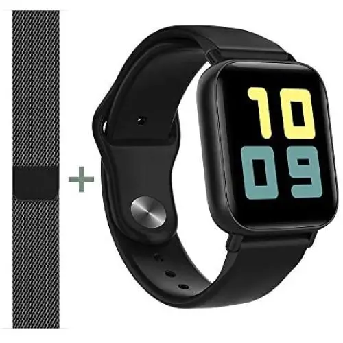 AMATAGE Smart Watch for Android Phones iPhone for Men Women, Fitness Tracker Watch with Heart Rate and Sleep Monitor, Waterproof Activity Tracker(Black/Extra Band) AMATAGE Smart Watch for Android Phones iPhone for Men Women, Fitness Tracker Watch with Heart Rate and Sleep Monitor, Waterproof Activity Tracker(Black/Extra Band)