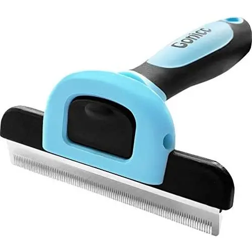 gonicc Professional Dog and Cat Brush for Shedding, Ideal Deshedding Tool, for Long & Short Haired Pets. gonicc Professional Dog and Cat Brush for Shedding, Ideal Deshedding Tool, for Long & Short Haired Pets.