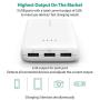 RAVPower Portable Charger 22000mAh External Battery Pack 22000 Power Banks 5.8A Output 3-Port， Compatible with iPhone 11/Pro/Max/ 8/ X/XS, Samsung Galaxy and More