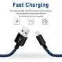 iPhone Charger, MFi Certified Lightning Cable 3 Pack 10FT Extra Long Nylon Braided USB Charging & Syncing Cord Compatible with iPhone 11/11Pro/XS/XR/X/8/8 Plus/7/7Plus/6S/6/iPad/Nano(Blue Black) iPhone Charger, MFi Certified Lightning Cable 3 Pack 10FT Extra Long Nylon Braided USB Charging & Syncing Cord Compatible with iPhone 11/11Pro/XS/XR/X/8/8 Plus/7/7Plus/6S/6/iPad/Nano(Blue Black)