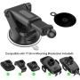Replacement Suction Cup Mount Part, with Replacement Dashboard Pad Disc, 17.2mm Ball Joint Suction Cup with Adhesive Mounting Disk for Phone Mount Phone Holder, Magnetic Mount, Windshield/Window Mount