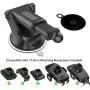 Replacement Suction Cup Mount Part, with Replacement Dashboard Pad Disc, 17.2mm Ball Joint Suction Cup with Adhesive Mounting Disk for Phone Mount Phone Holder, Magnetic Mount, Windshield/Window Mount