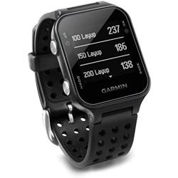 Garmin 010-03723-01 Approach S20, GPS Golf Watch with Step Tracking, Preloaded Courses, Black