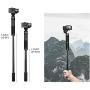 Pergear Extension Stick for Zhiyun Smooth 4, Hohem Isteady Mobile 2, Hohem Isteady Pro, DJI Osmo Pocket, DJI Osmo Mobile 2, Moza Mini S, Snoppa Atom, Feiyu G6 Plus, Feiyu G6