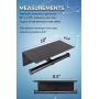 Neater Nest Reversible Toilet Paper Holder with Phone Shelf, Modern Style (Oil Rubbed Bronze, Double)