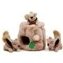 Outward Hound Hide A Squirrel Plush Dog Toy Puzzle